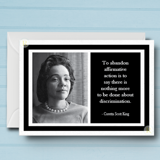 Coretta Scott King Card B